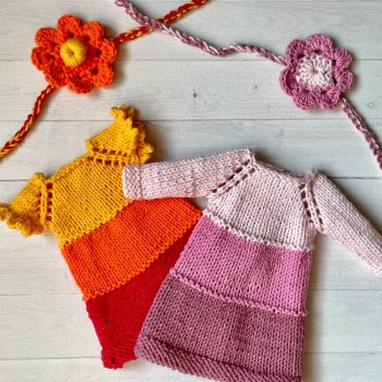 МК Платье с рукавами на Паолу из ЯрнАрт Джинс