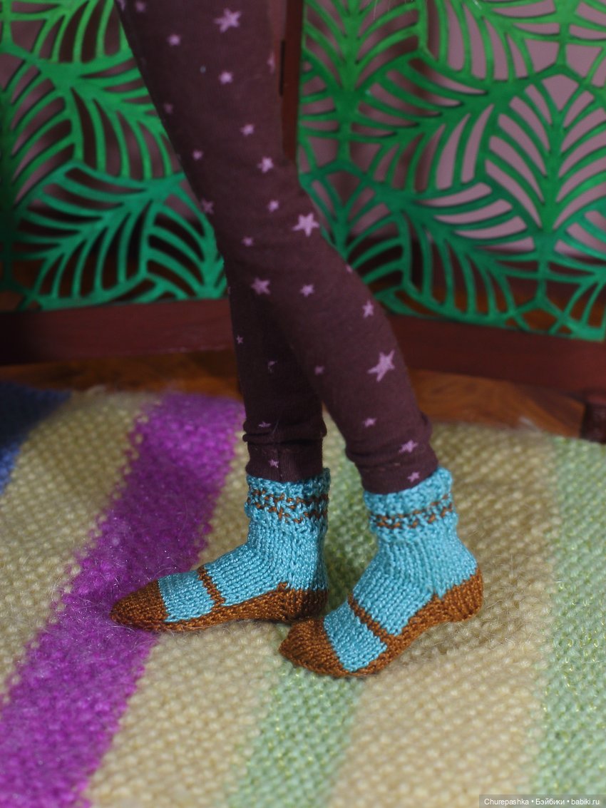Про носочки — Одежда и обувь для кукол своими руками: фото (фото 4)