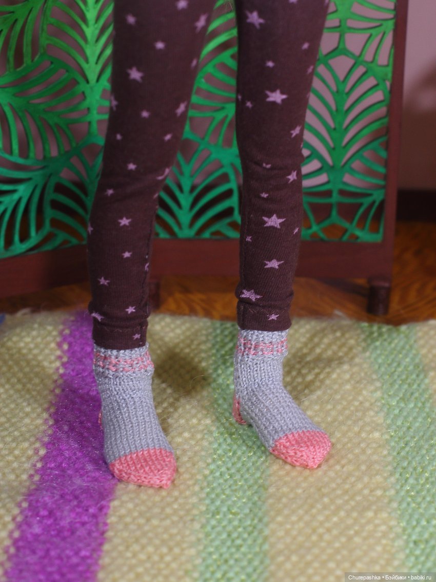 Про носочки — Одежда и обувь для кукол своими руками: фото (фото 2)