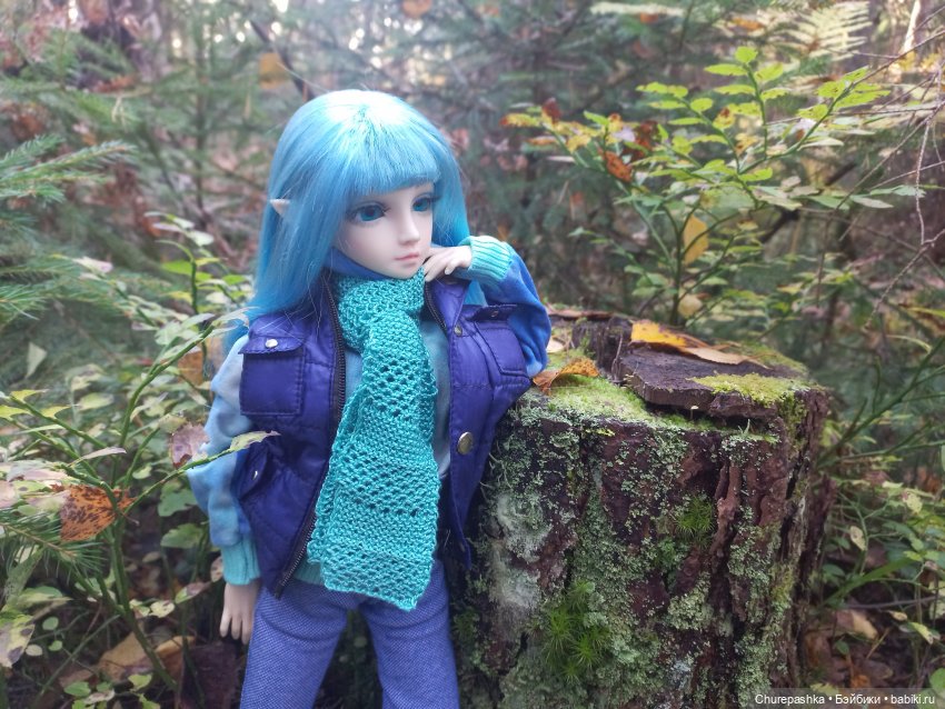 Эльфиечка в лесу — Куклы Resinsoul (Резинсоул) и Bobobie: BJD (БЖД) (фото 4)