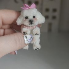 Пудель и бишон для барби и других кукол