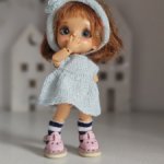 Платье для Лати белой или об11 мини