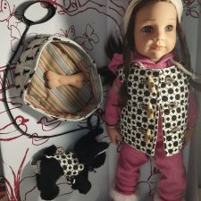 Ханна с собачкой