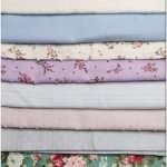 Ткань, хлопок , отрезы , лоскут для кукольной одежды и рукоделия