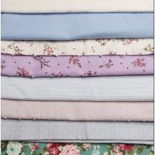 Ткань, хлопок , отрезы , лоскут для кукольной одежды и рукоделия