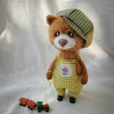 Котик с паровозом