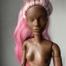 Барби БМР с розовыми буклями