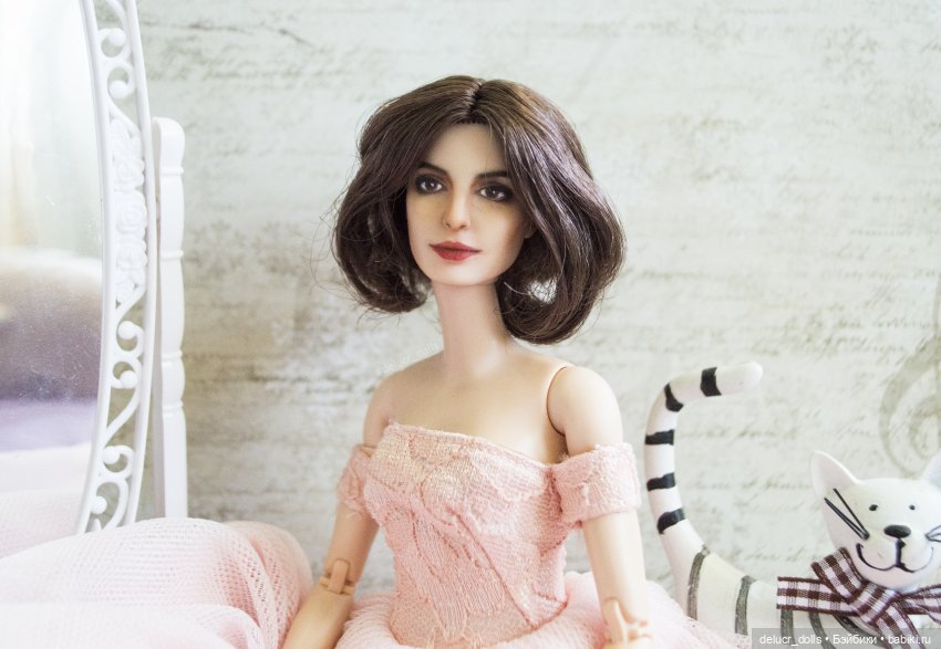 Энн Хэтэуэй — ООАК и кастом Барби (Barbie): репейнт (фото 2)