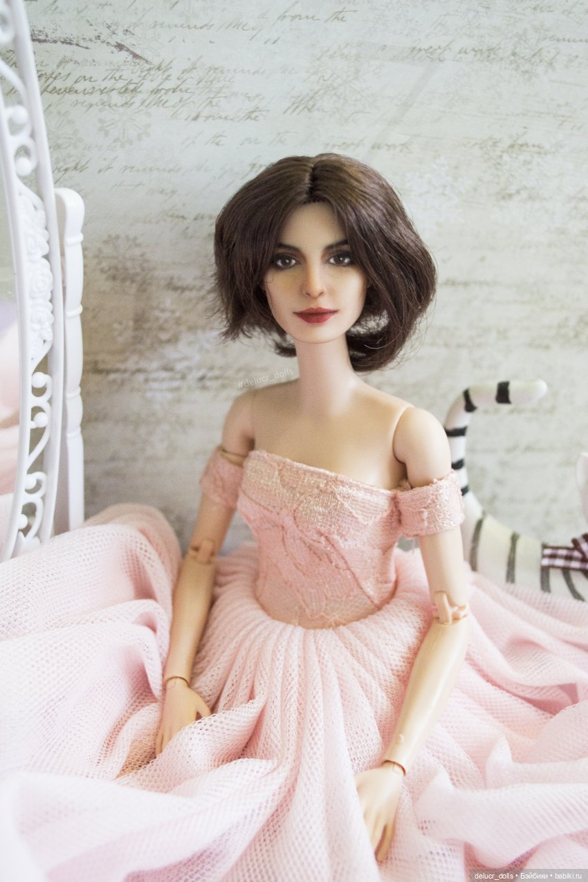 Энн Хэтэуэй — ООАК и кастом Барби (Barbie): репейнт