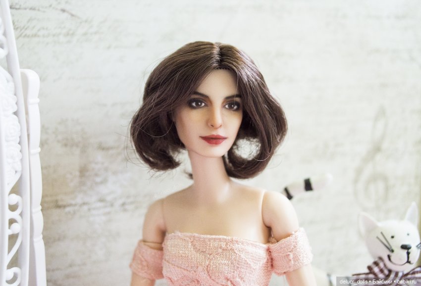 Энн Хэтэуэй — ООАК и кастом Барби (Barbie): репейнт (фото 3)
