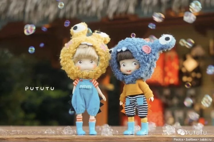 Виниловые друзья Pututu — Куклы Pututu (Путуту): дизайнерский винил