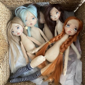 Итоги 2024 года: текстильные куклы