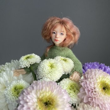 Девочки с букетом