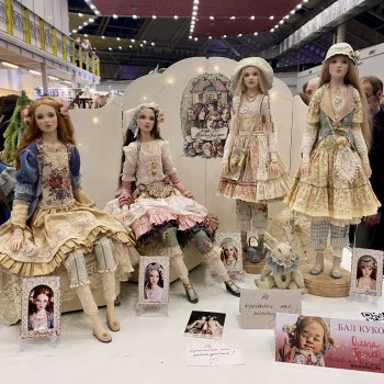 Ажур на балу кукол на Тишинке