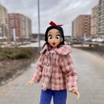 Прогулка Снежки