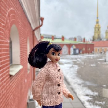 С Аделлой в Петропавловскую крепость