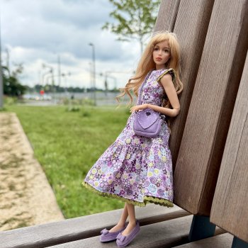 Сиреневое 💜 с Алексой (авт. Н.Петрова)