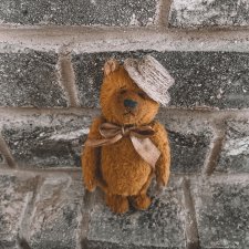 Пошаговый МК по созданию мишки тедди 16 см