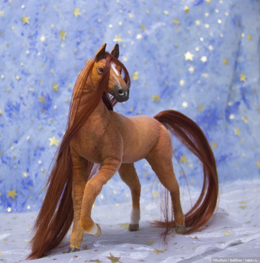 Авторские игрушки - собаки, лошади, кошки для кукол - НикаРуру