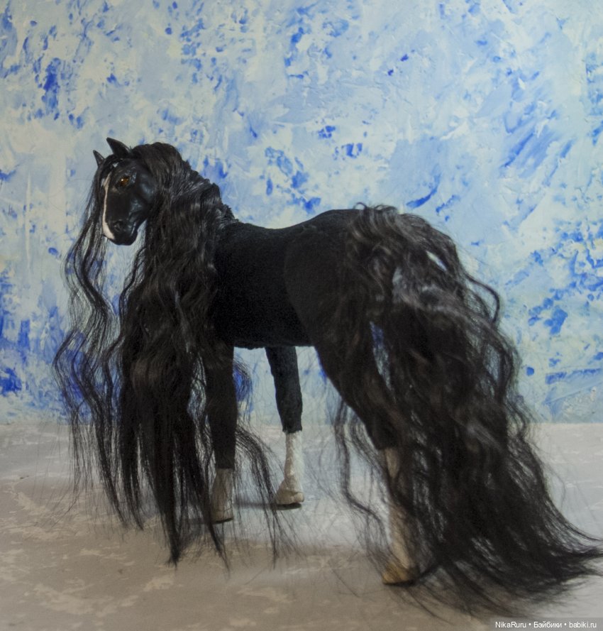 Авторские игрушки - собаки, лошади, кошки для кукол - НикаРуру