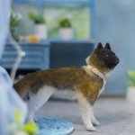 лайка собака для Барби игрушка в смешанной технике формат 1/6