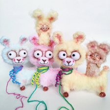 Весёлые каталочки для кукол КрейзиЛамы