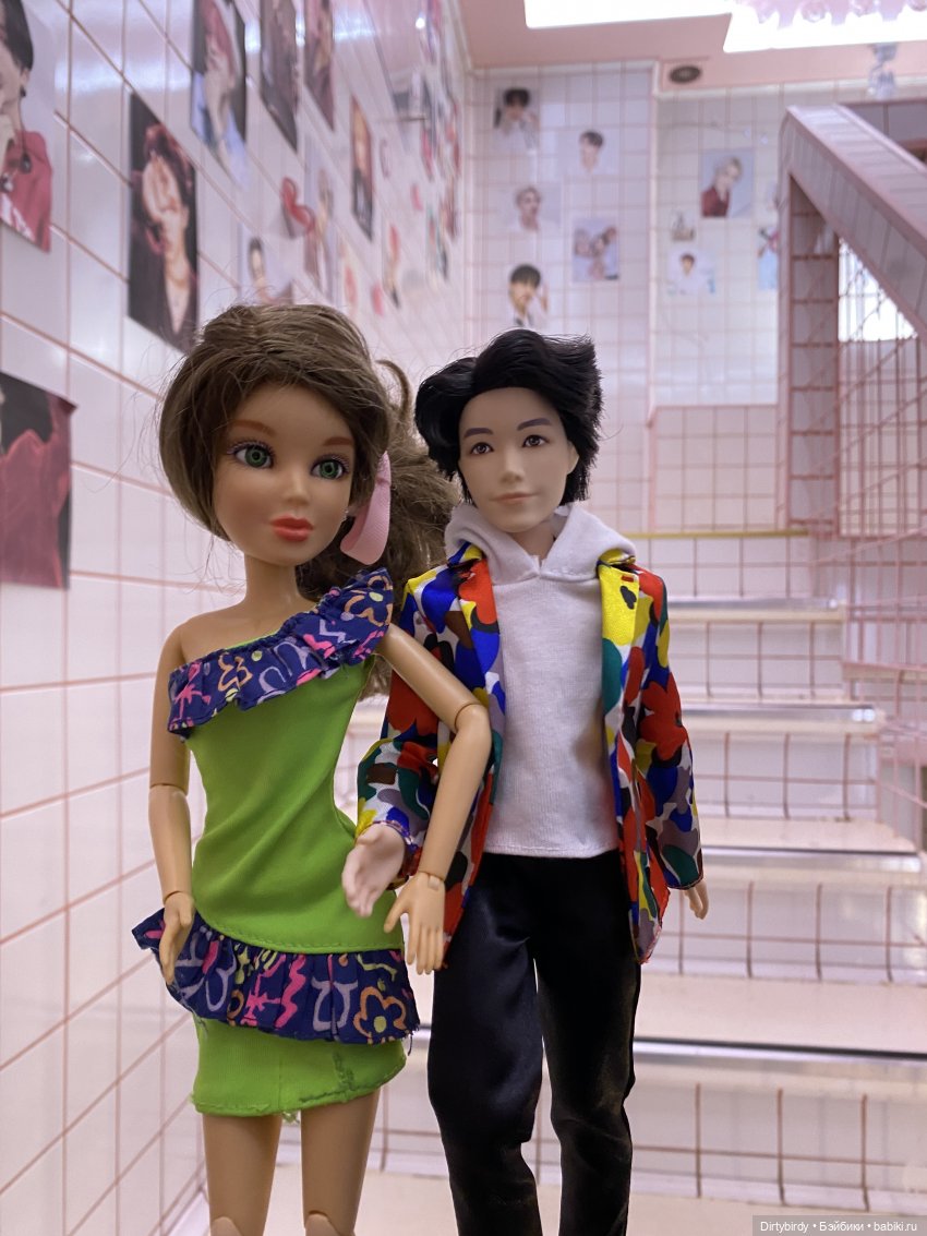 Лив и Джей Хоуп на дискотеке 90-х