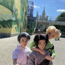 В зоопарке или азиатские львы на прогулке