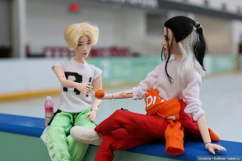 Вкуснее охлажденным! Виктор и Феликс на катке