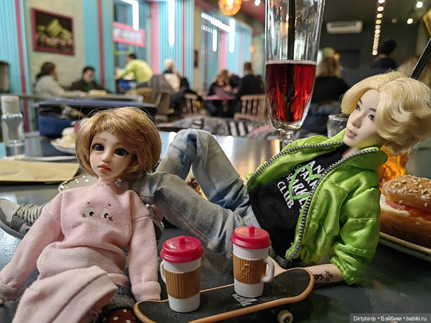 Чтобы сестра Феликса Обитсу не умела кататься на скейте?! Харука x Феликс Обитсу (фото 3)