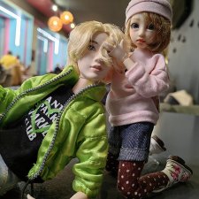 Чтобы сестра Феликса Обитсу не умела кататься на скейте?! Харука x Феликс Обитсу.