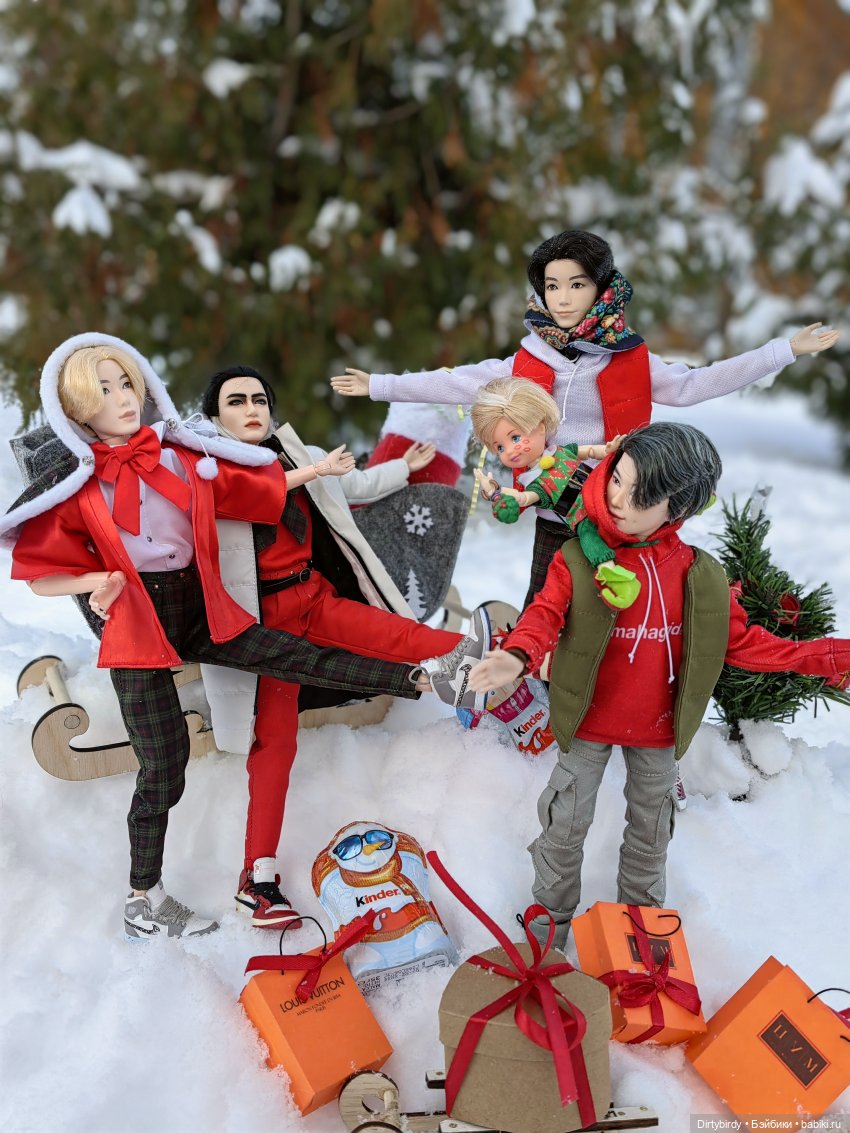 Новогоднее дело — Кукольные фотоистории и сериалы: комиксы