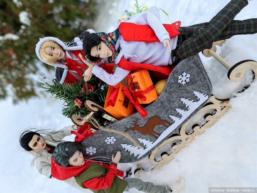 Новогоднее дело — Кукольные фотоистории и сериалы: комиксы (фото 8)