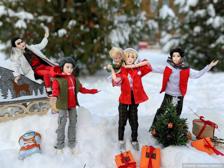 Новогоднее дело — Кукольные фотоистории и сериалы: комиксы