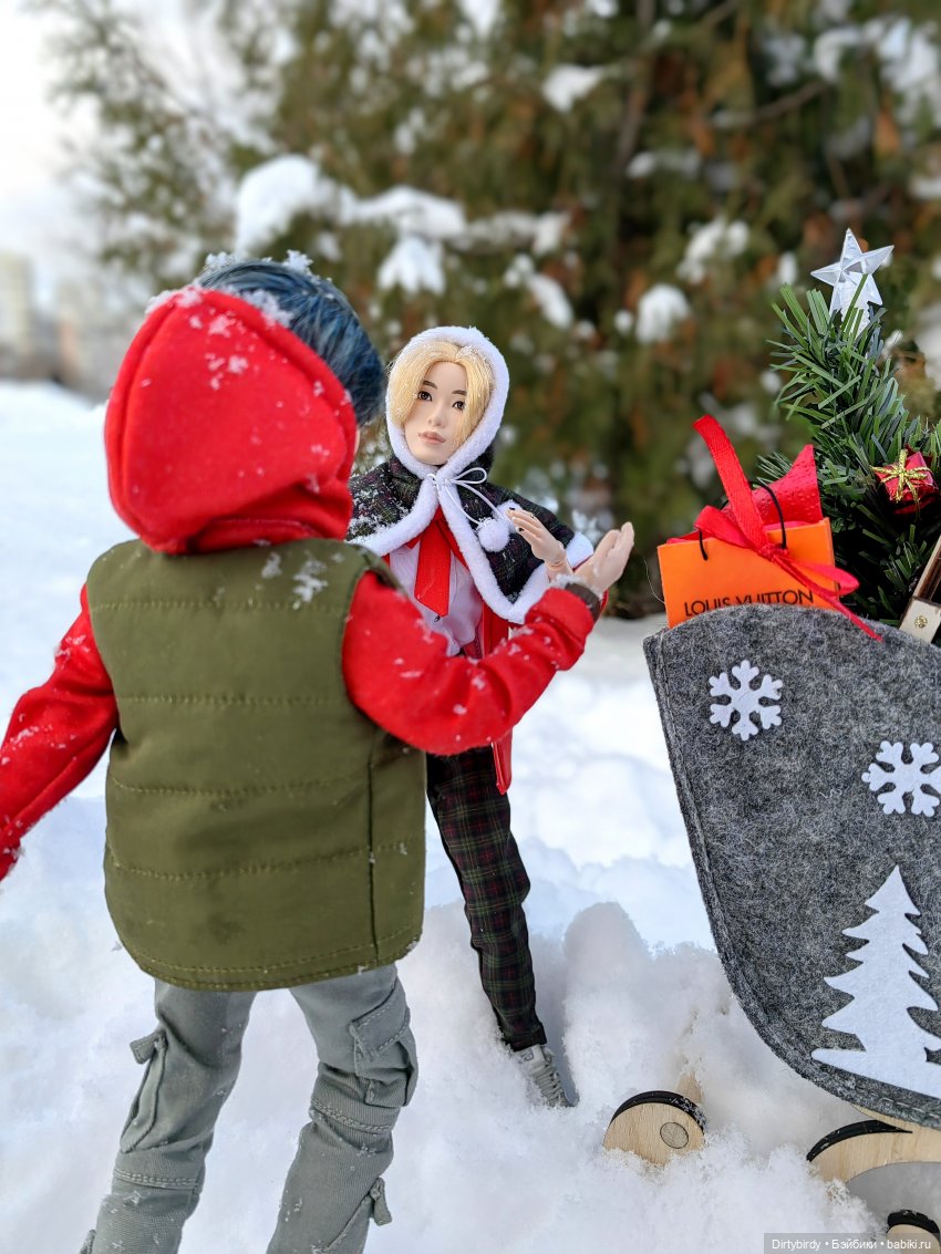 Новогоднее дело — Кукольные фотоистории и сериалы: комиксы (фото 2)