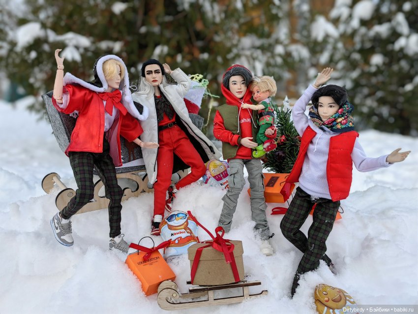 Новогоднее дело — Кукольные фотоистории и сериалы: комиксы
