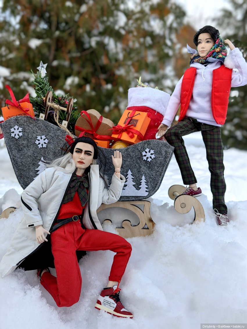 Новогоднее дело — Кукольные фотоистории и сериалы: комиксы (фото 3)