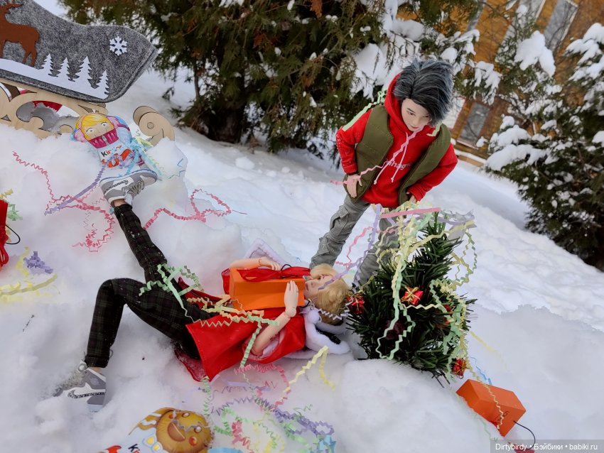 Новогоднее дело — Кукольные фотоистории и сериалы: комиксы