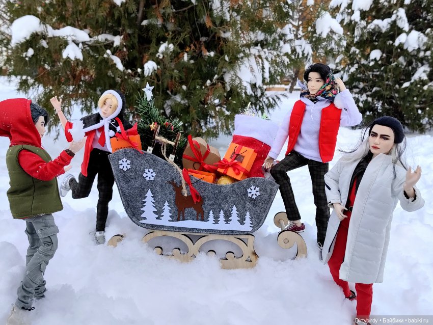 Новогоднее дело — Кукольные фотоистории и сериалы: комиксы
