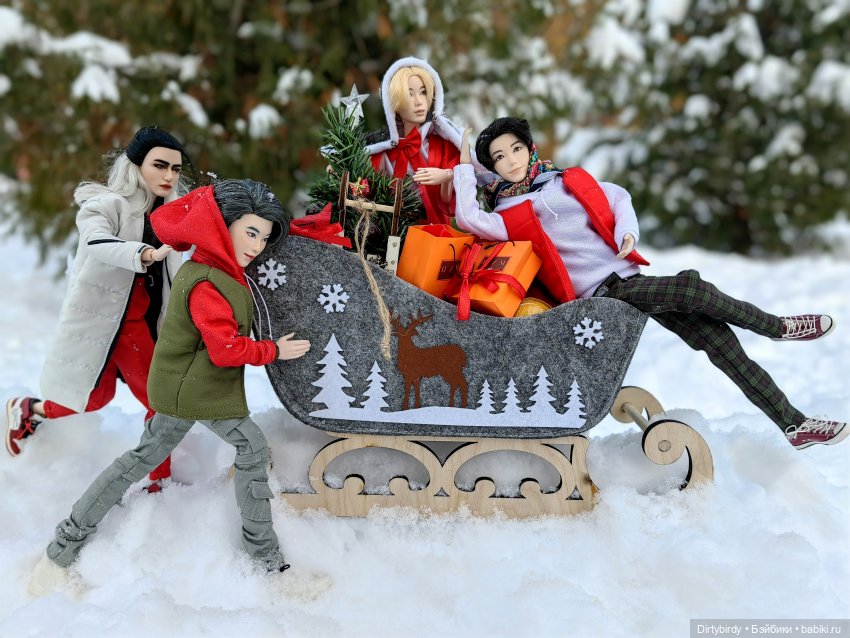 Новогоднее дело — Кукольные фотоистории и сериалы: комиксы (фото 7)