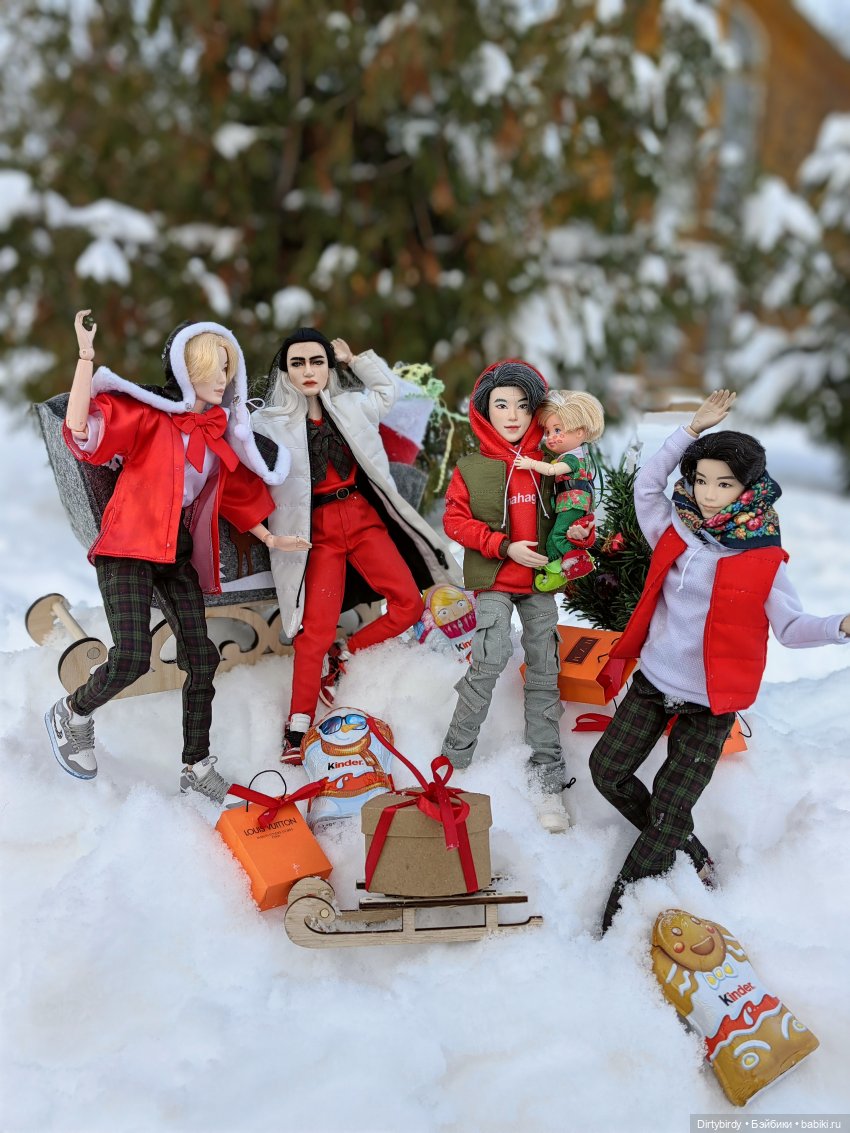 Новогоднее дело — Кукольные фотоистории и сериалы: комиксы