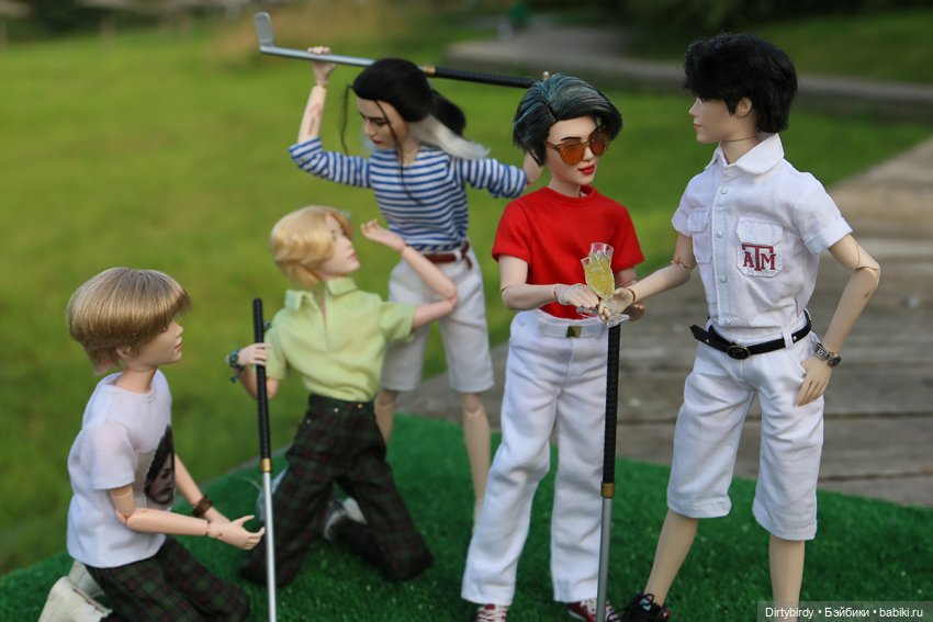 Гольф так гольф! Летние развлечения в общаге (фото 5)