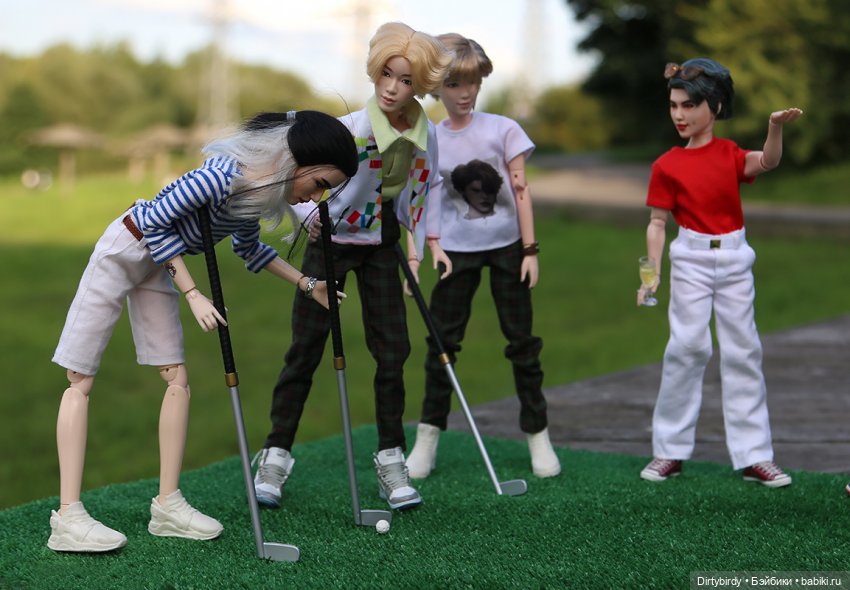 Гольф так гольф! Летние развлечения в общаге (фото 9)