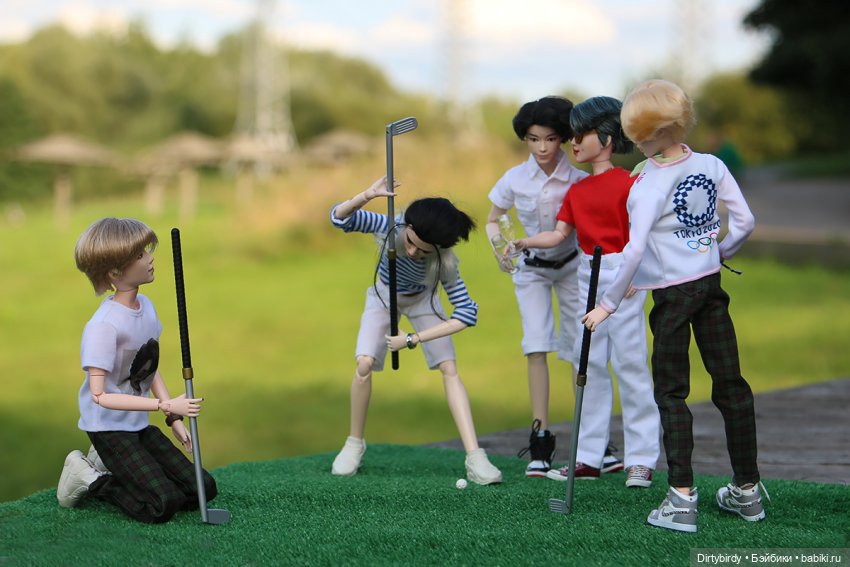 Гольф так гольф! Летние развлечения в общаге (фото 7)