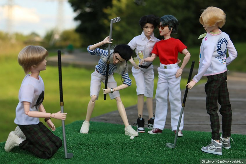 Гольф так гольф! Летние развлечения в общаге (фото 6)