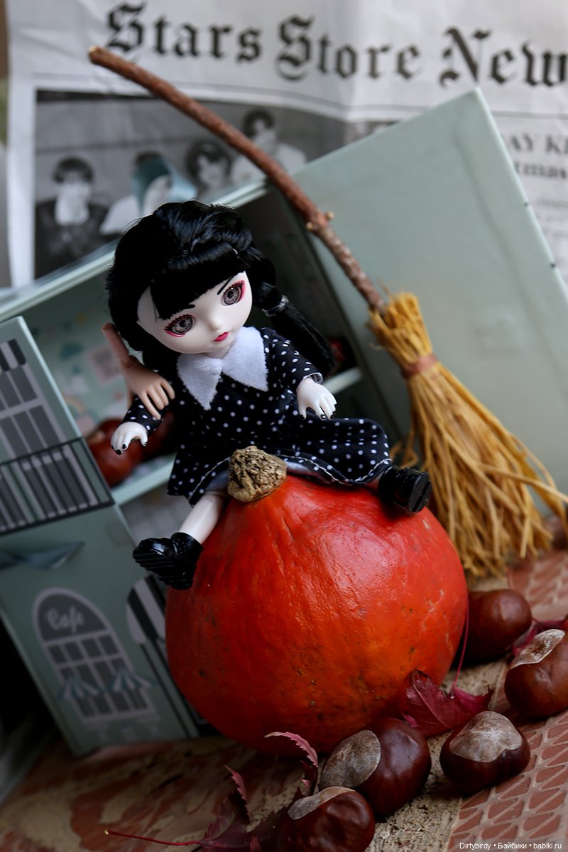Венсдей и уборка — Куклы Baboliy (Баболи