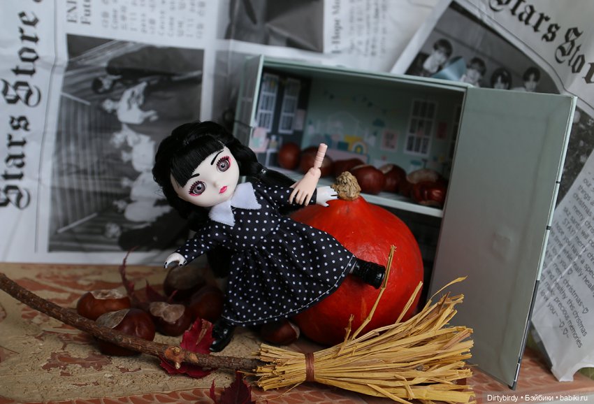 Венсдей и уборка — Куклы Baboliy (Баболи (фото 8)