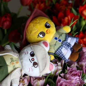 Игрушки-скизушки🐥🦊