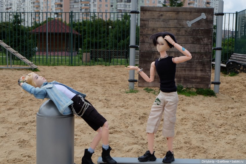 Очень "взрослая" прогулка