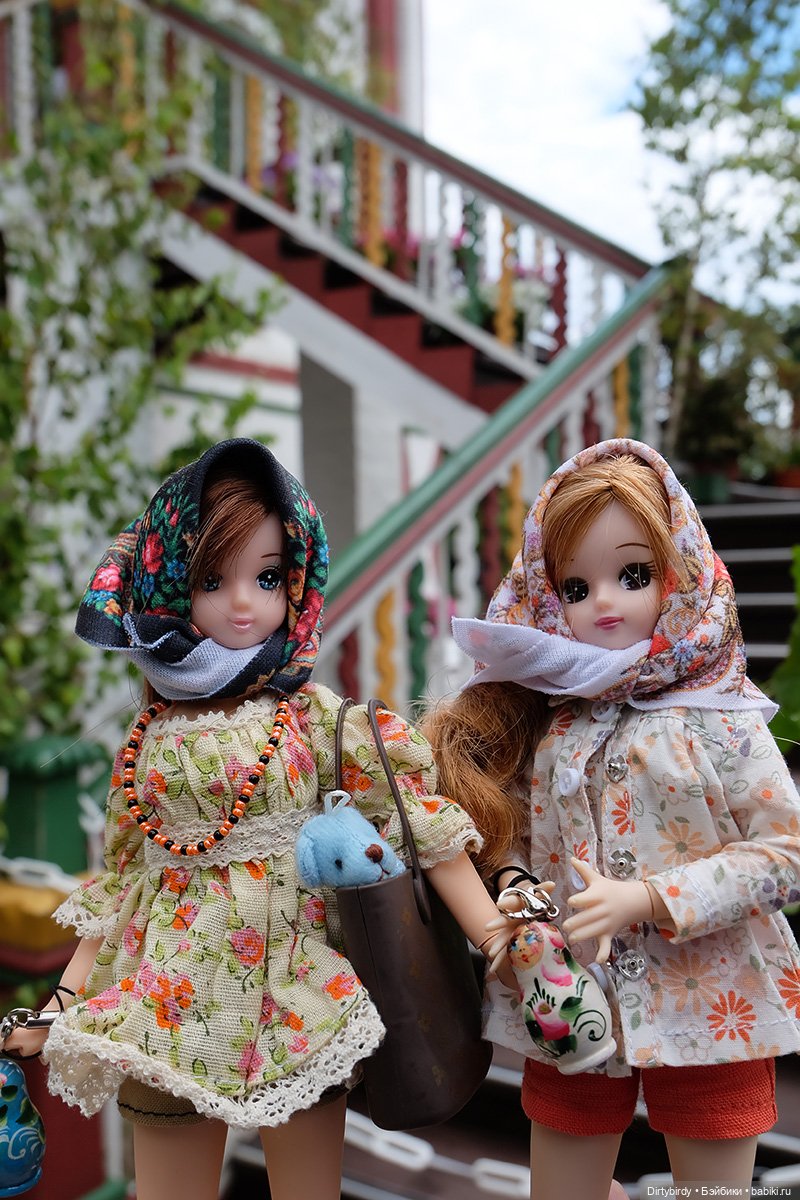 ДевУшка - Матрьёшка - БабУшка. Ликка и Ким Мари продолжают исследовать Коломну (фото 3)